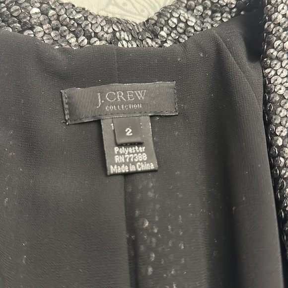 EUC J.Crew Collection Sequin Jacket, Size 2 - Picture 2 of 4